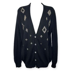 Libertine Crystal-Embellished Cashmere Cardigan
